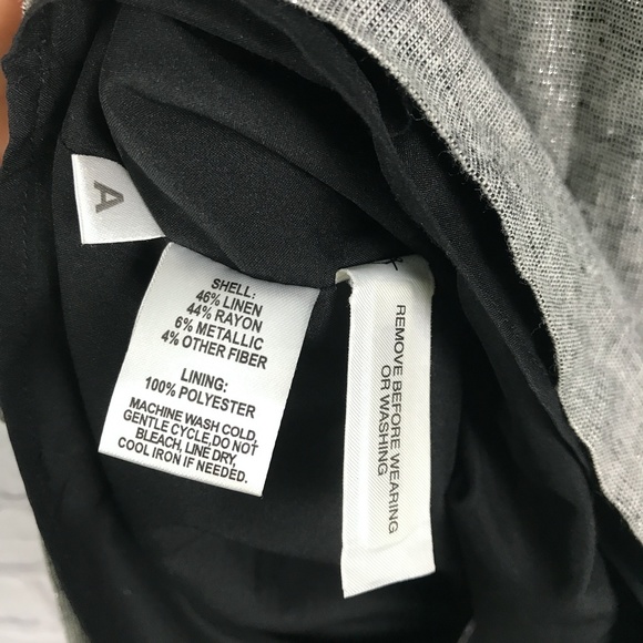 Ann Taylor LOFT Gray Linen Dress - Picture 5 of 7